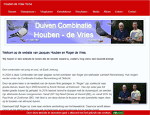 Tablet Screenshot of houben-devries.nl